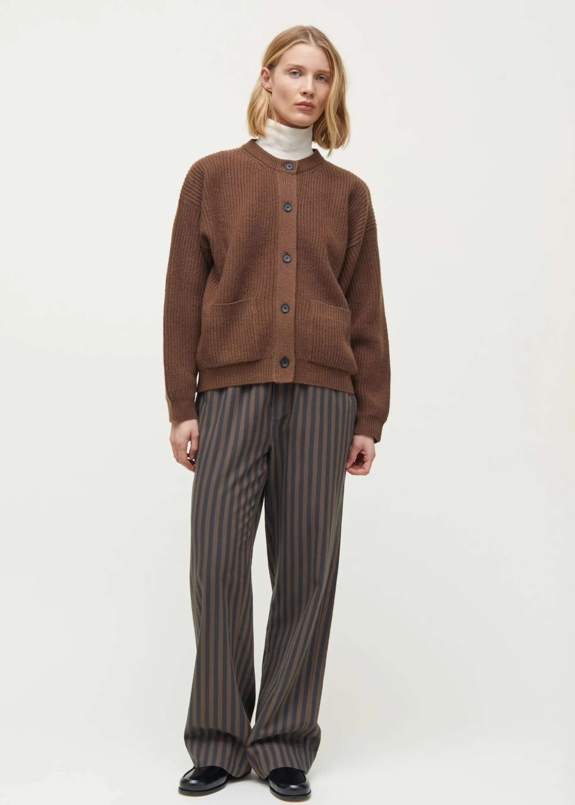 Bine wool cardigan