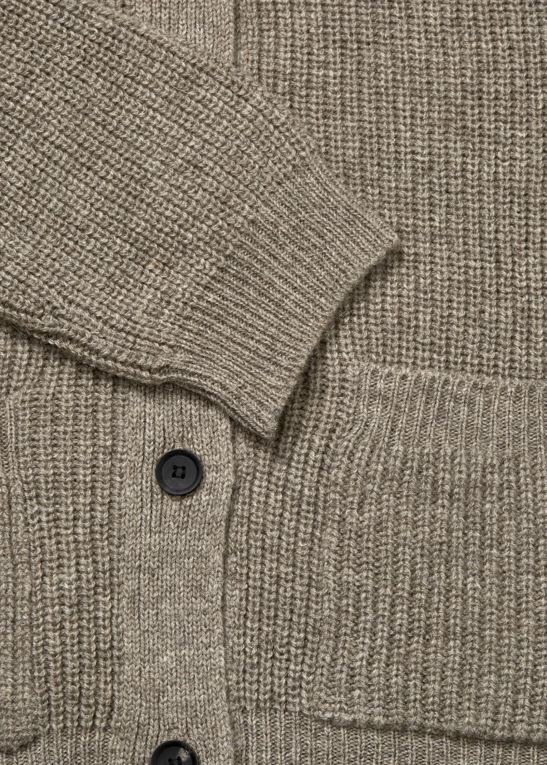 Bine wool cardigan