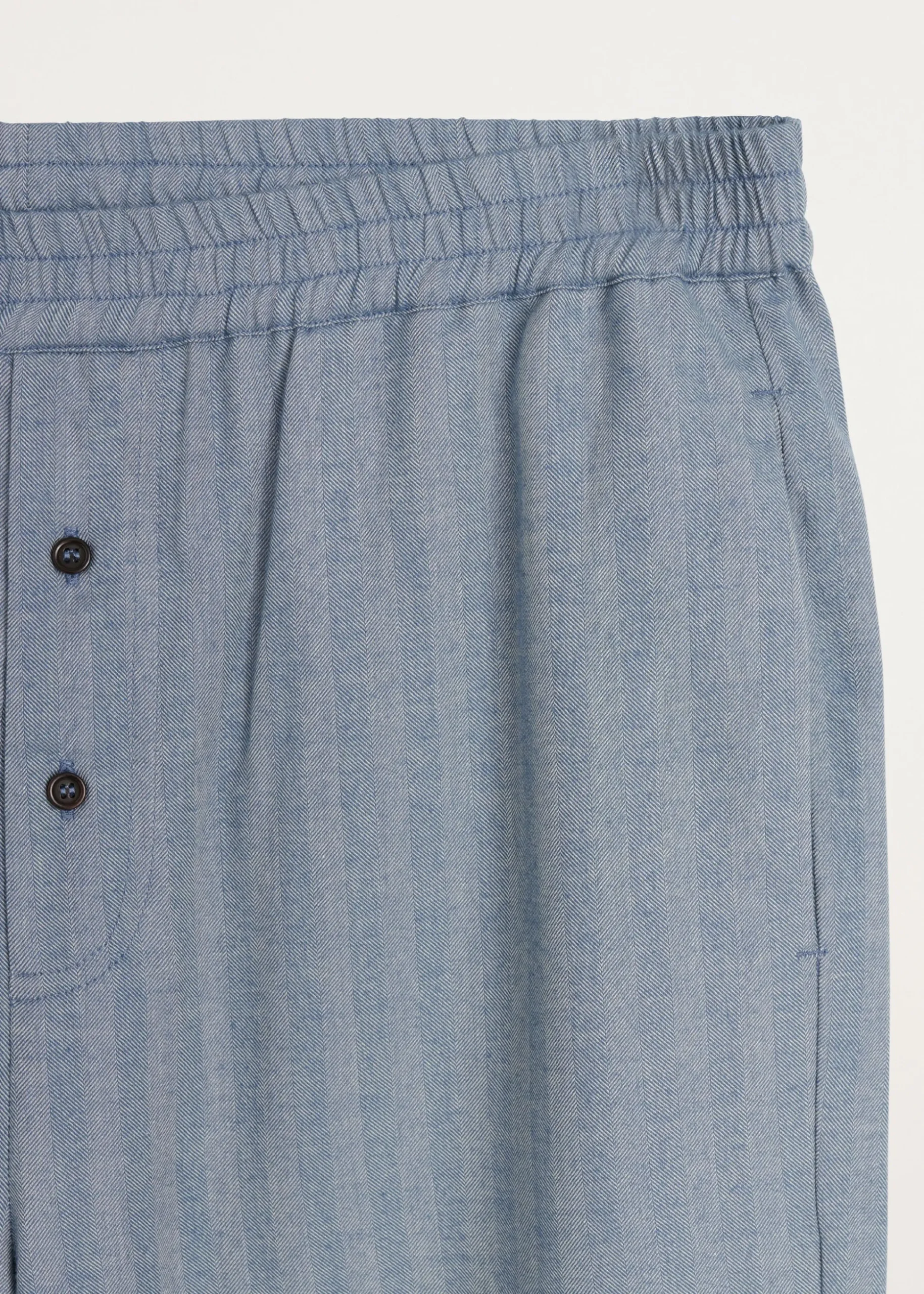Casual pant herringbone