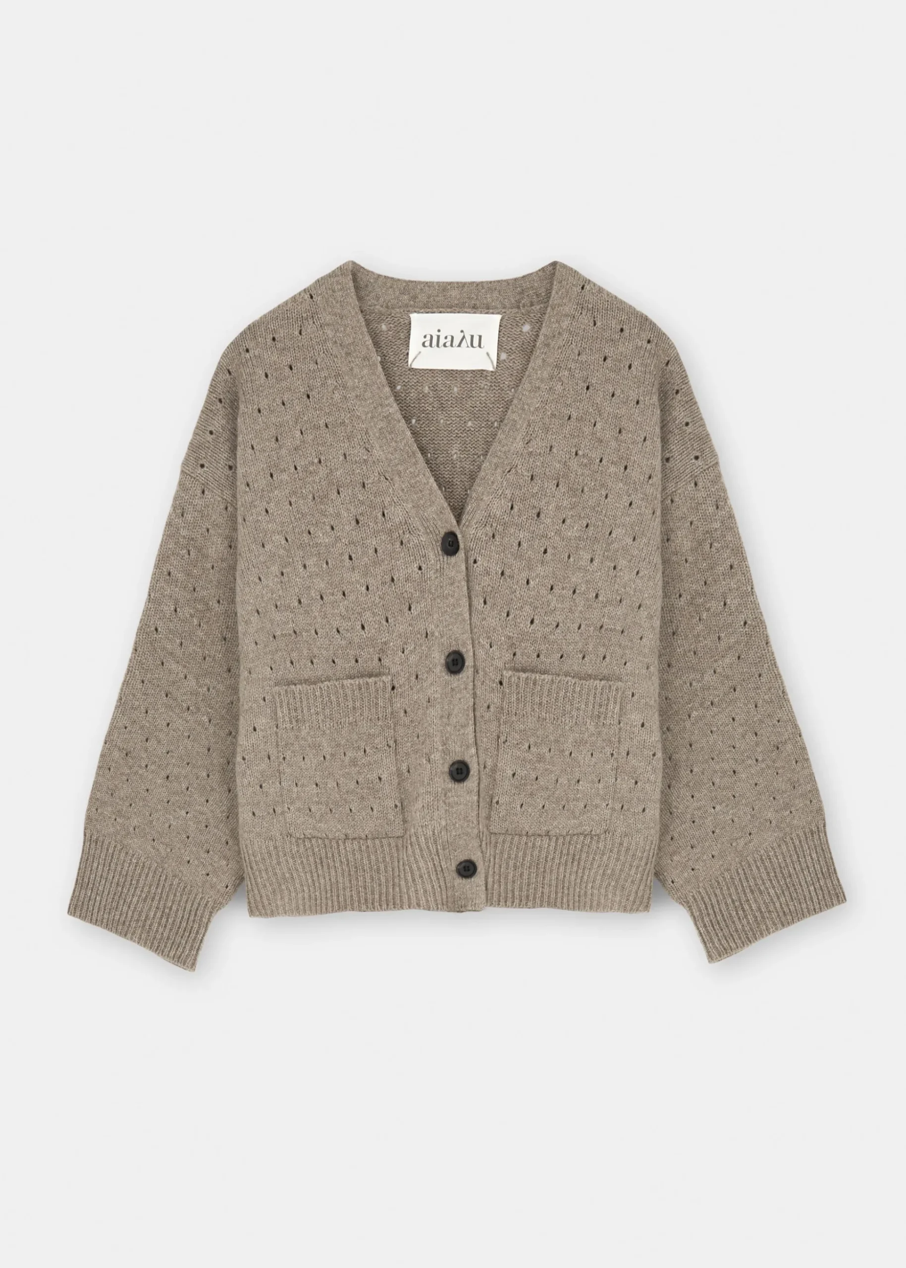 Cora dot wool cardigan