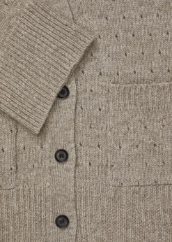 Cora dot wool cardigan