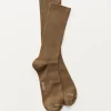 Cotton rib socks