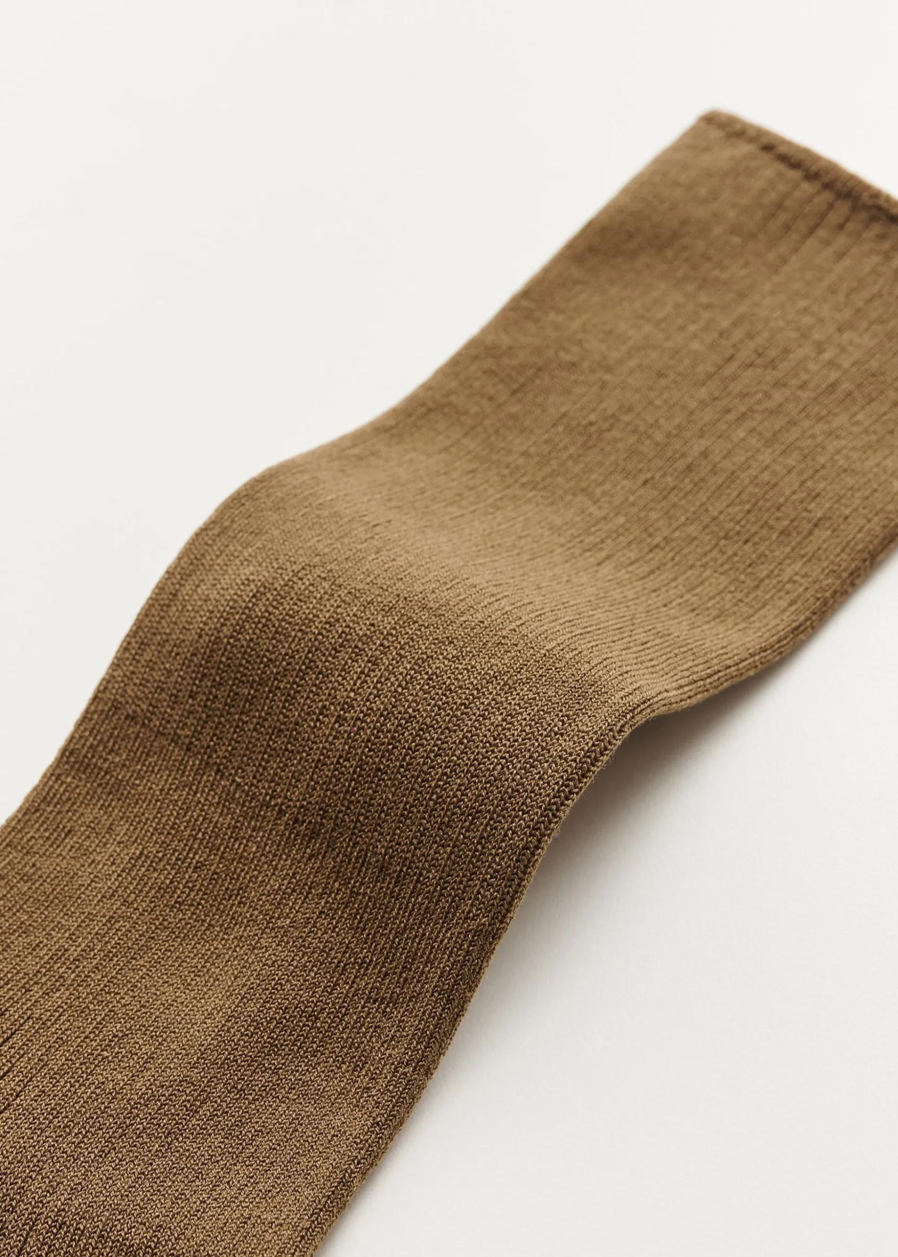 Cotton rib socks