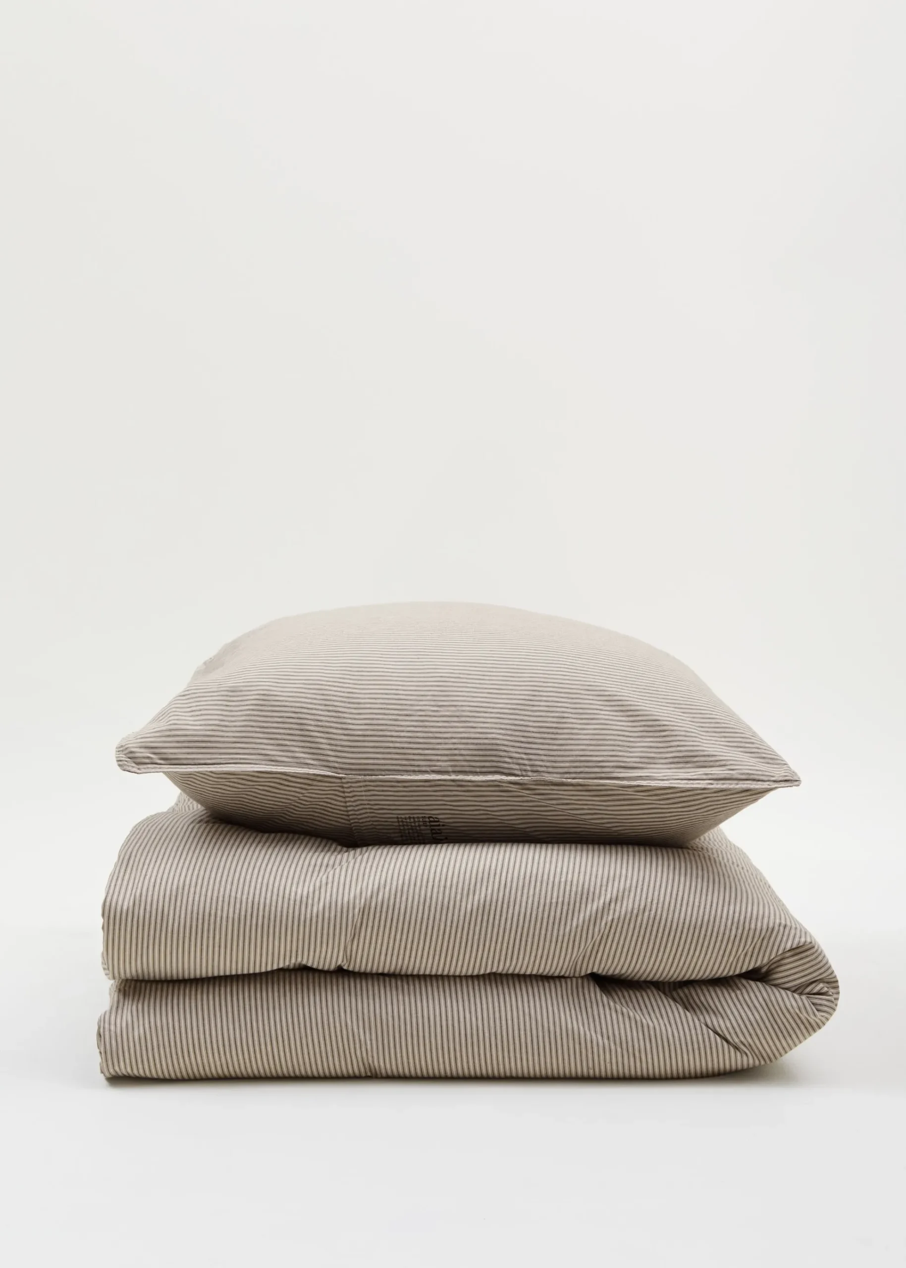 Duvet set & pillow case - mix truffle