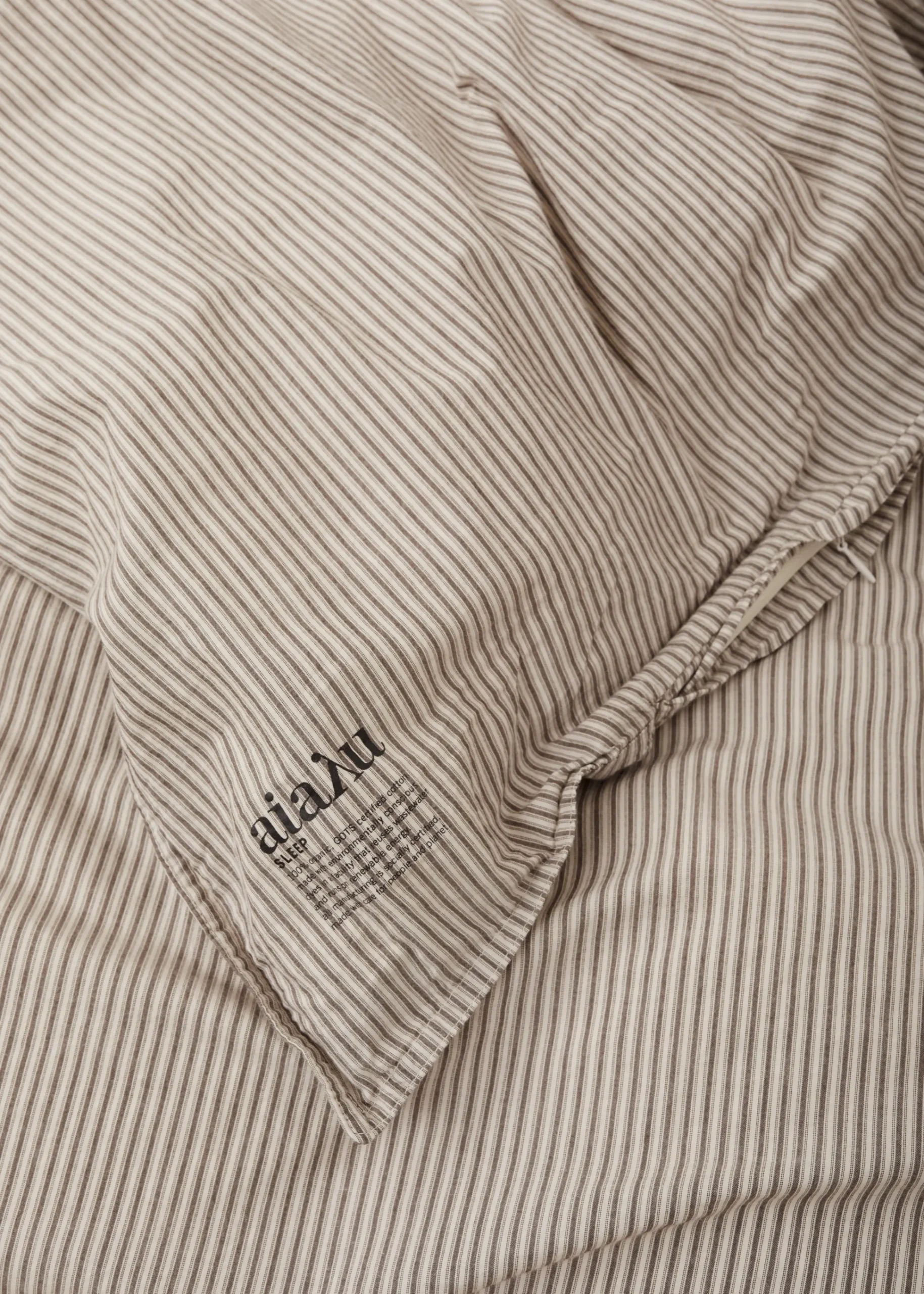 Duvet set & pillow case - mix truffle