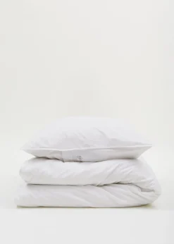 Duvet set & pillow case - white