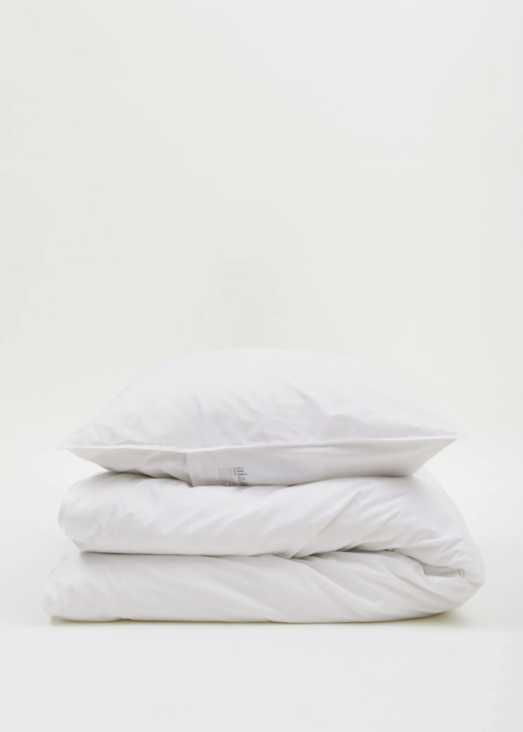 Duvet set & pillow case - white