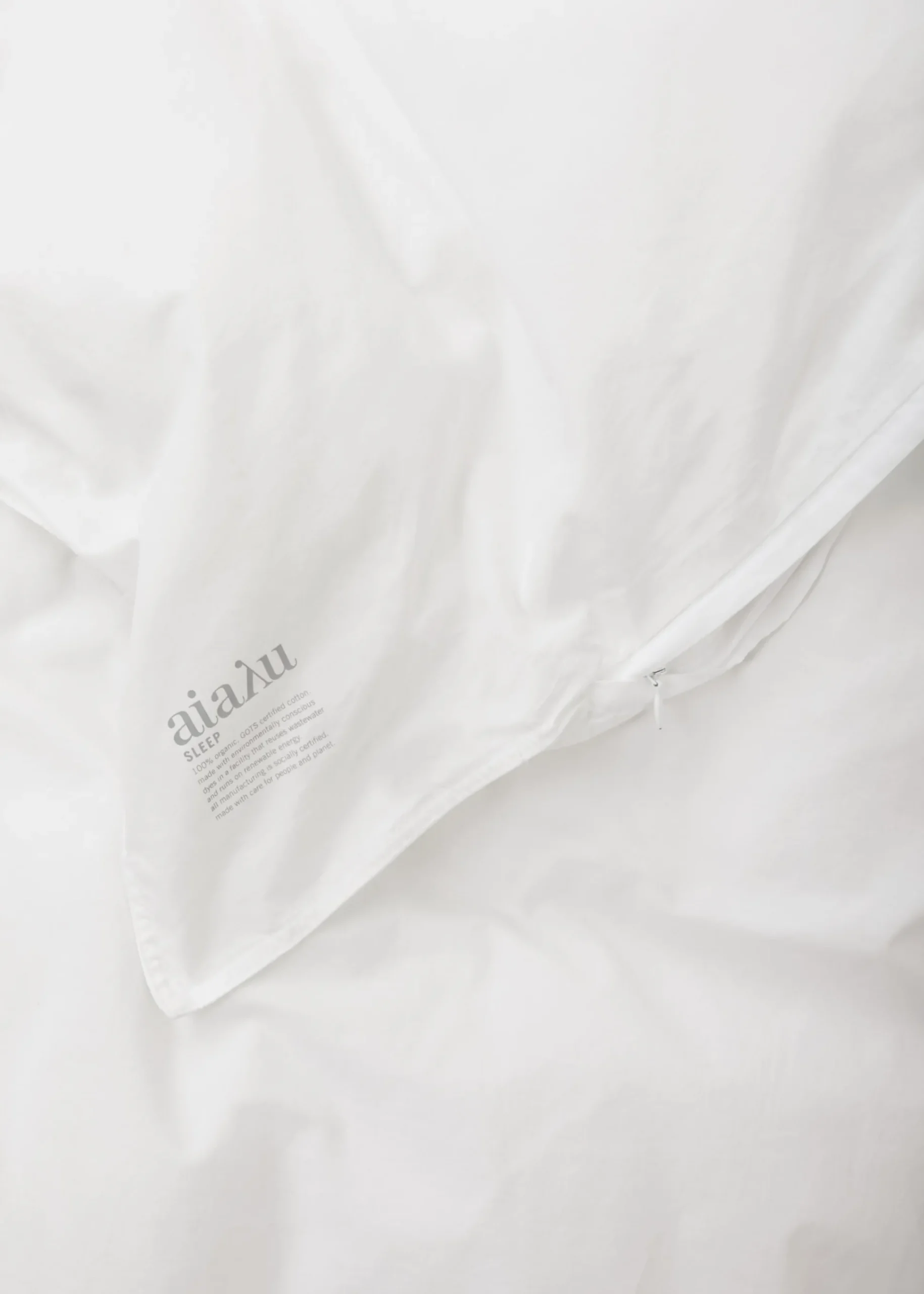 Duvet set & pillow case - white