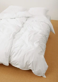 Duvet set & pillow case - white