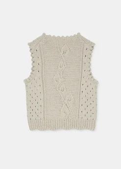 Embla handknitted vest