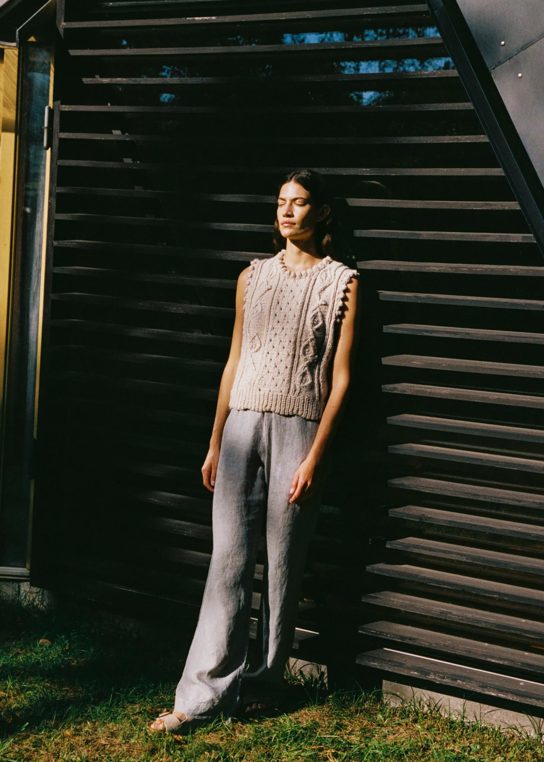 Embla handknitted vest