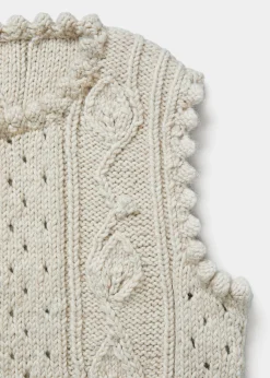 Embla handknitted vest