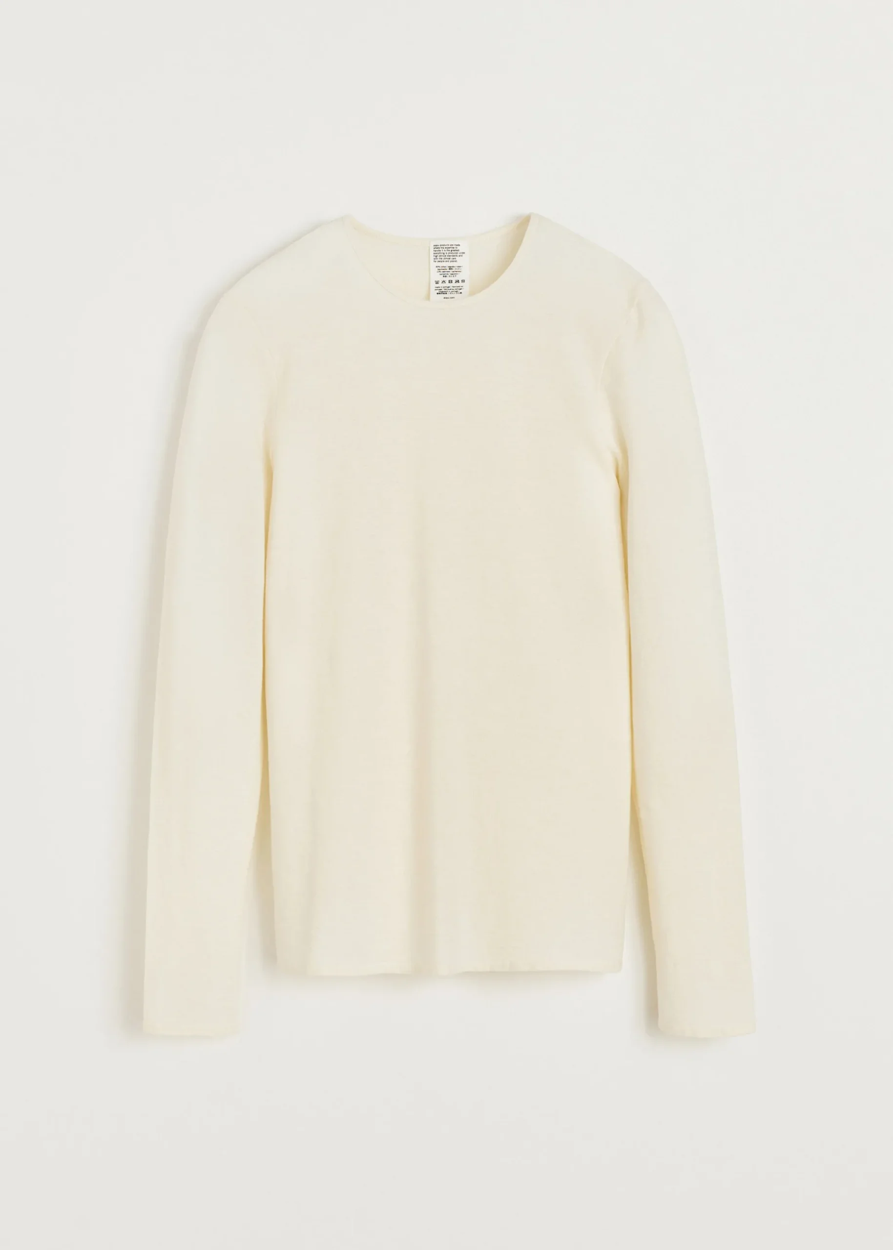Gentle cashmere long sleeve