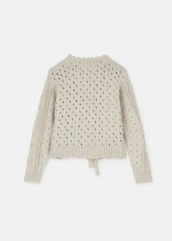 Joana handknitted cardigan