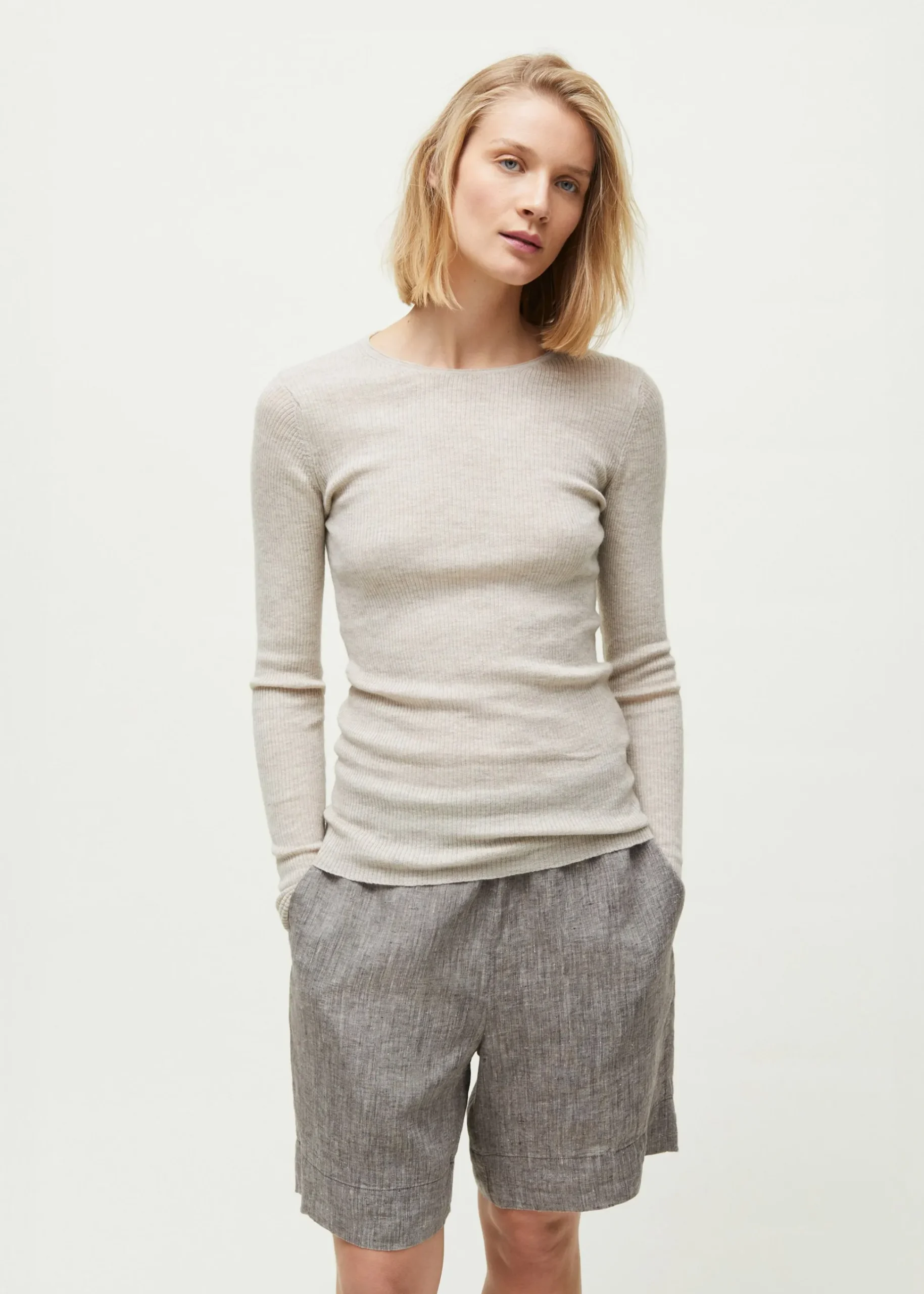 Madigan blouse - cashmere