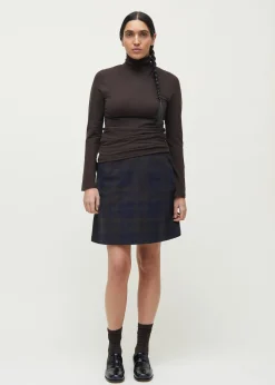 Mini skirt check
