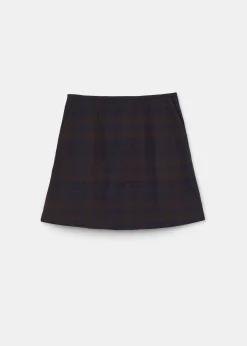 Mini skirt check