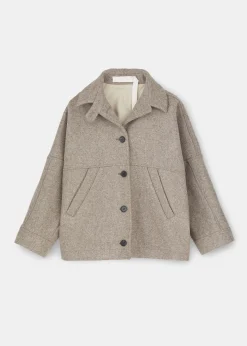 Moa jacket - loden wool