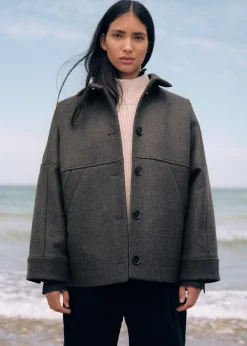 Moa jacket - loden wool