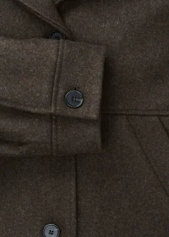 Moa jacket - loden wool