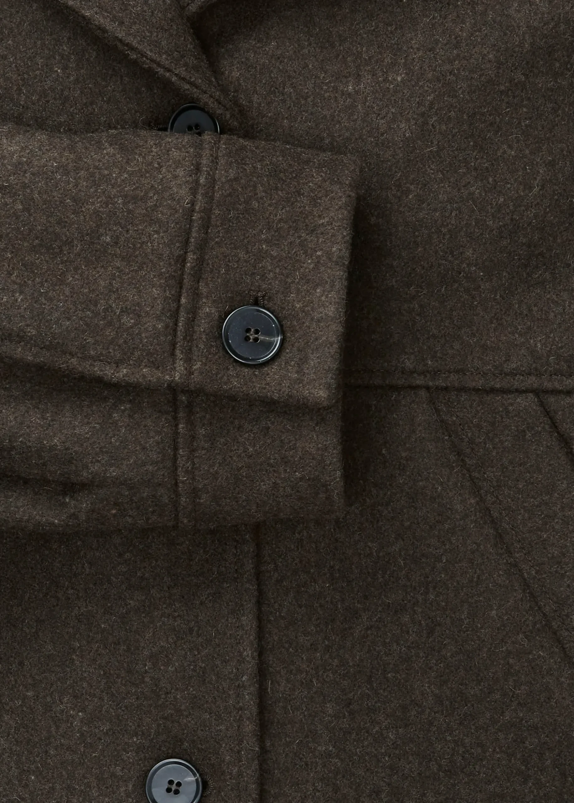 Moa jacket - loden wool