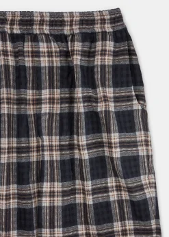My pant checked wool