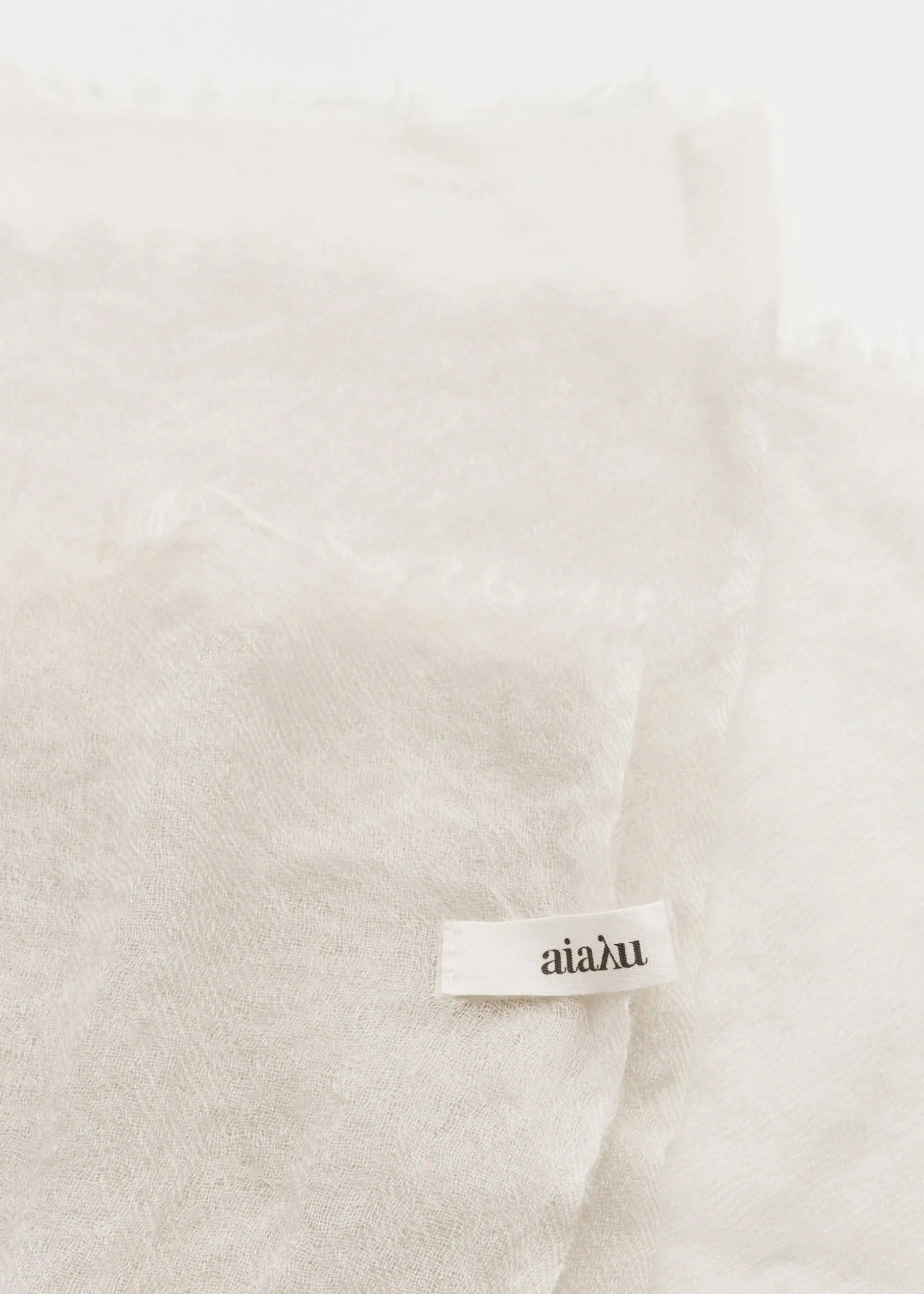 Poon scarf - pure cashmere