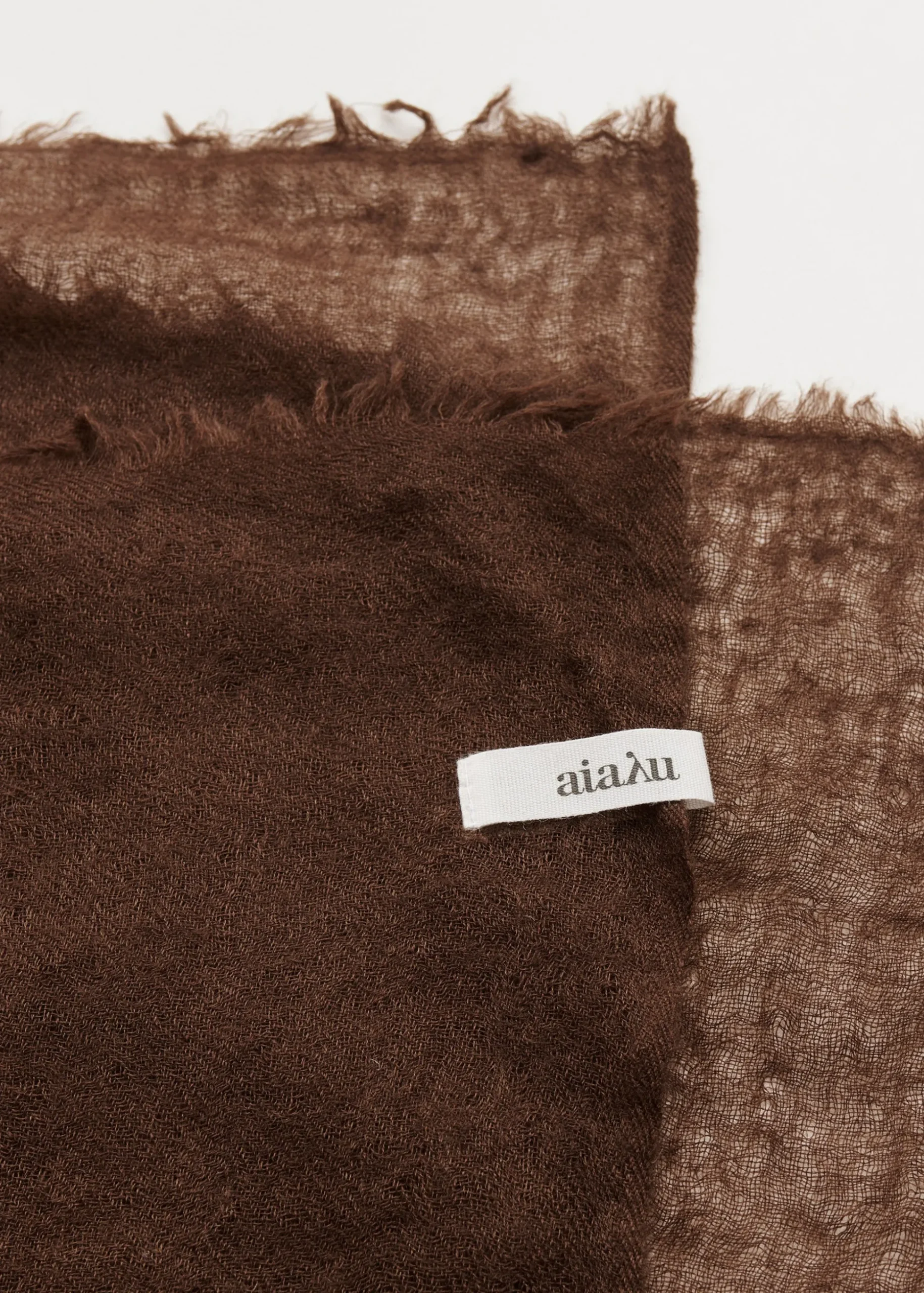 Poon scarf - pure cashmere