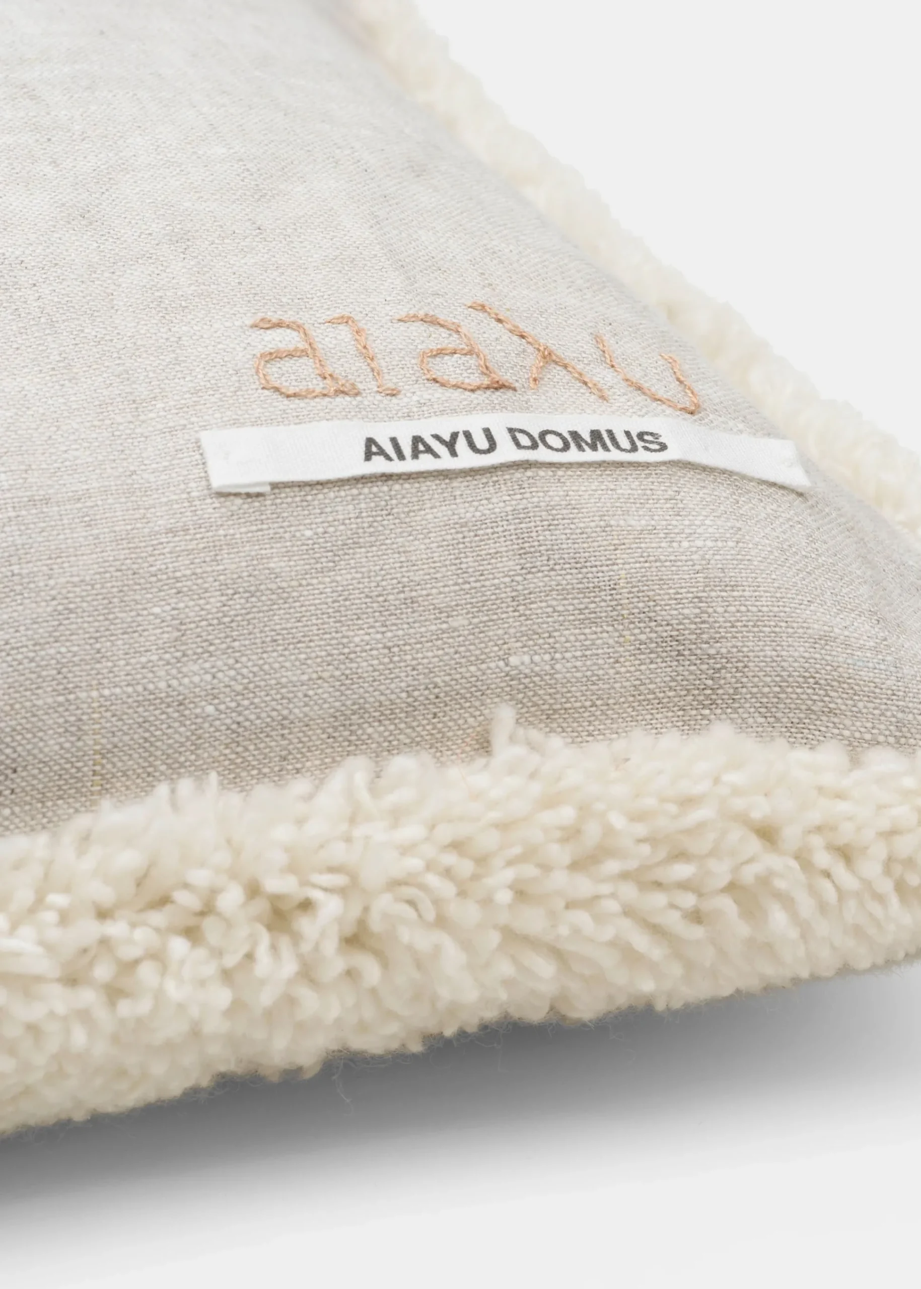 Puffy cashmere pillow - 30x40
