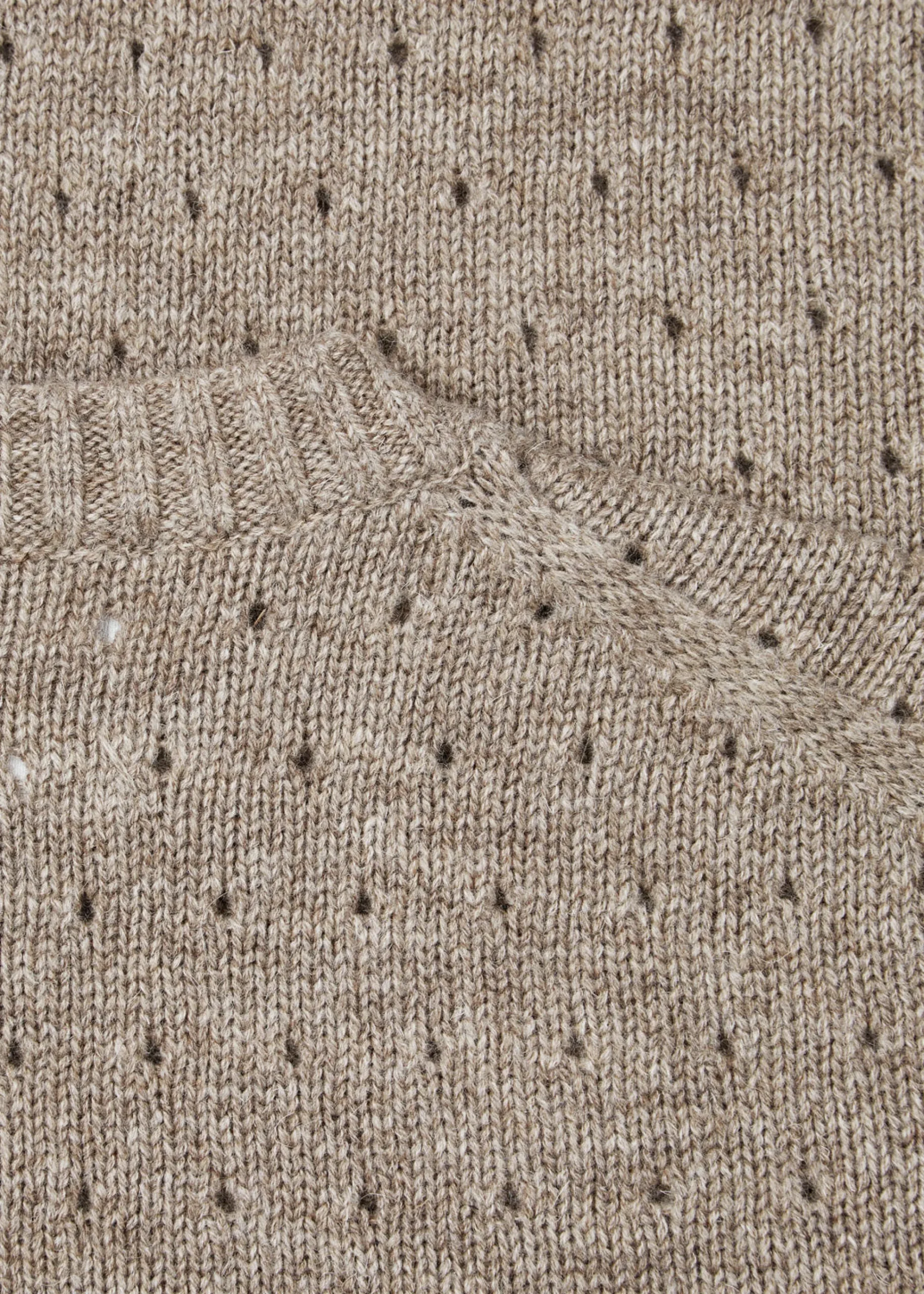 Saga dot wool sweater