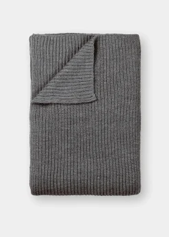Tito llama wool throw - 130x160