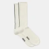 Wool detailed socks
