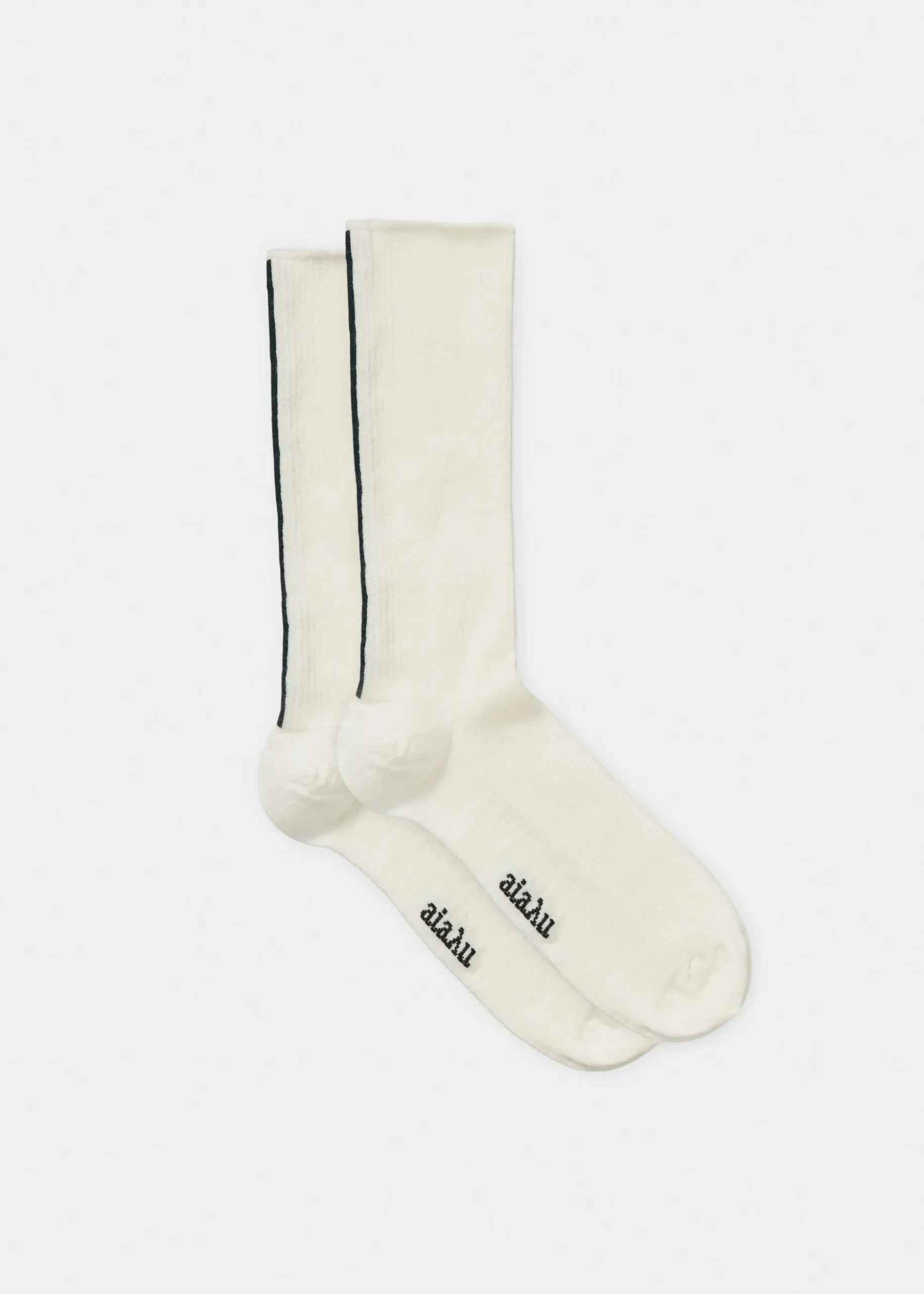 Wool detailed socks