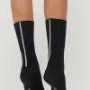 Wool detailed socks
