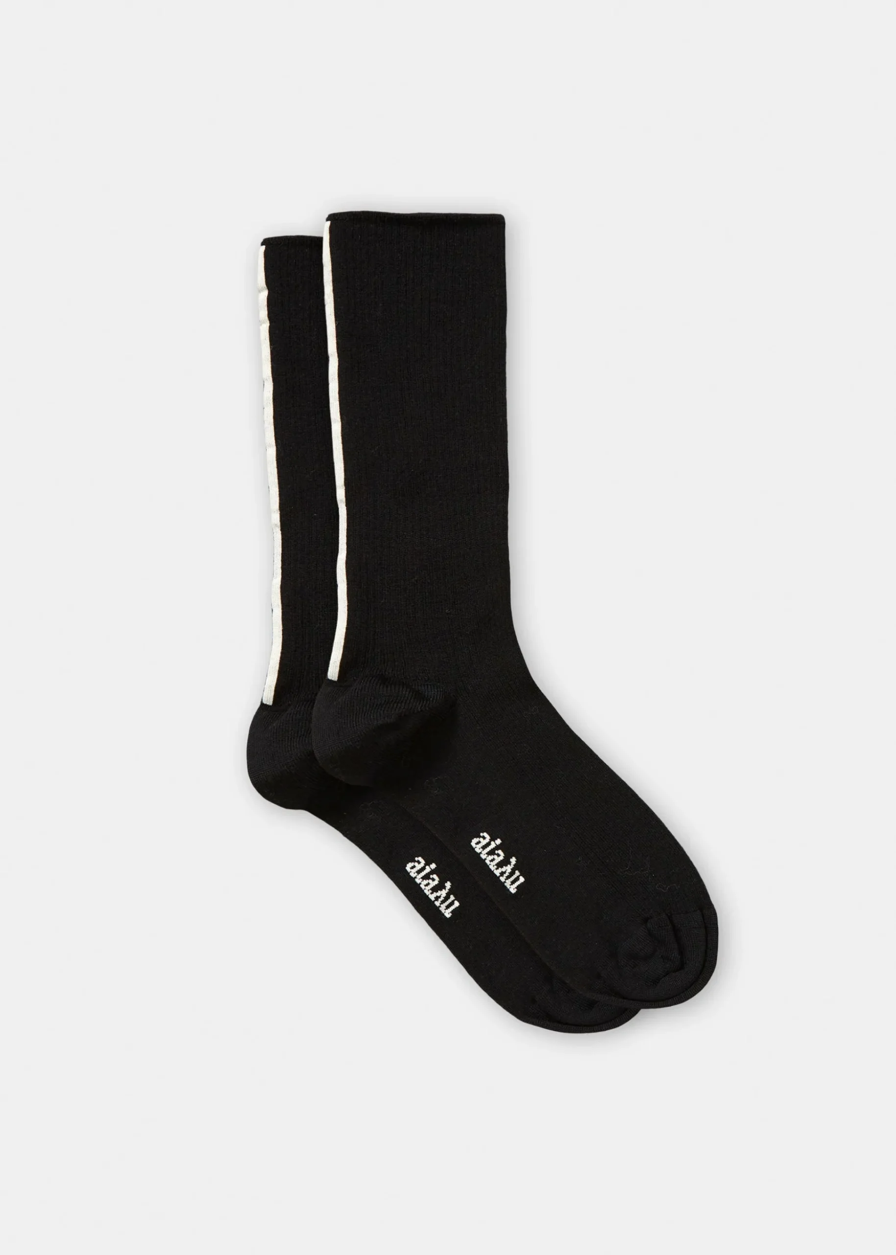 Wool detailed socks
