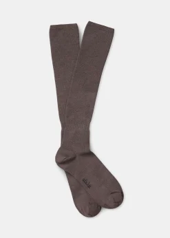 Wool knee socks